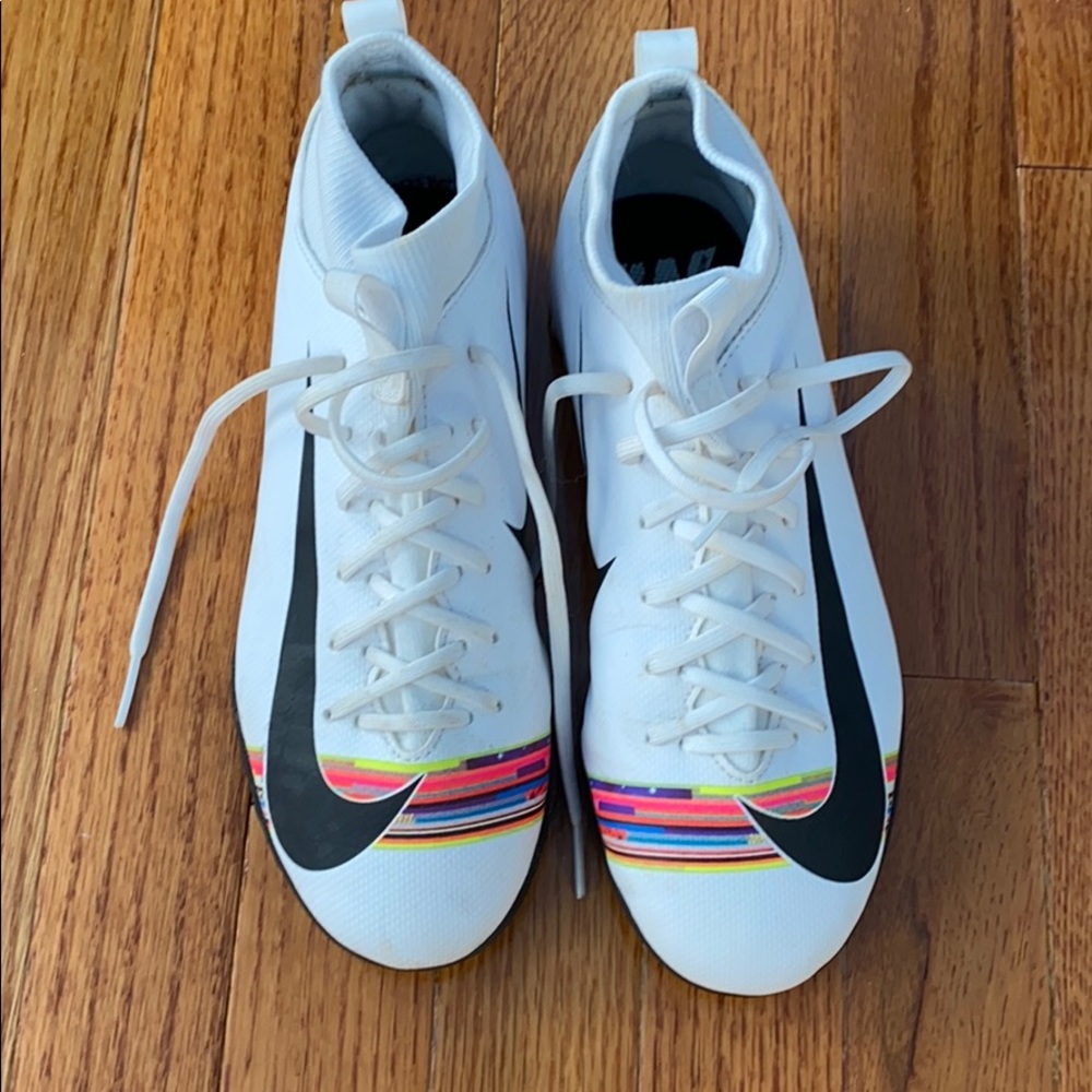 NIKE JR. SUPERFLY 6 ACADEMY LVL UP TF TURF CLEATS